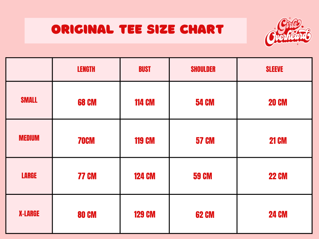 Girls Overheard Original Tee (White)